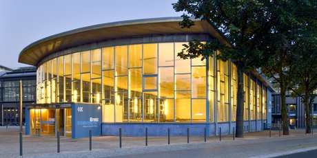 Palace of Tears Berlin at night