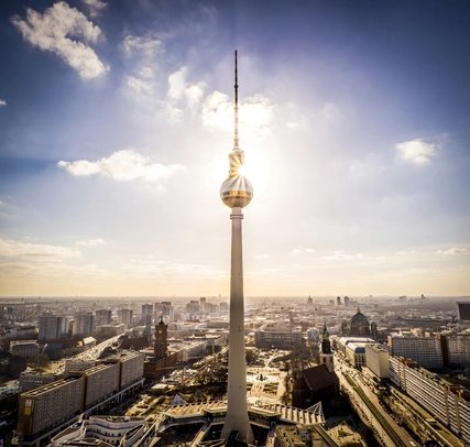 Berliner Fernsehturm Panorama Berliner Fernsehturm