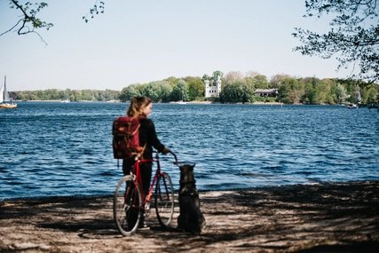 Die Pfaueninsel an der Wannsee-Babelsberg Route