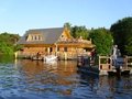 Spreearche on lake Müggelsee in Berlin