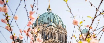 Berlin Cathedral in Spring Berlin Cathedral in Spring