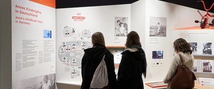 Ausstellung im Anne Frank Zentrum