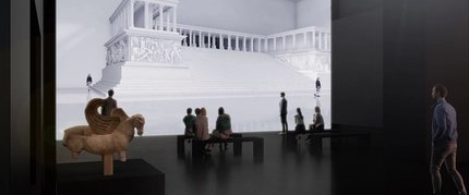 Pergamon Museum, Visualisierung, Altarinstallation