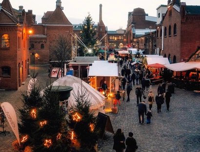 Lucia Christmas market at Kulturbrauerei, Berlin