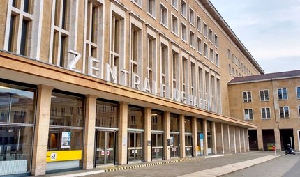 Tempelhof Airport, Entrance area